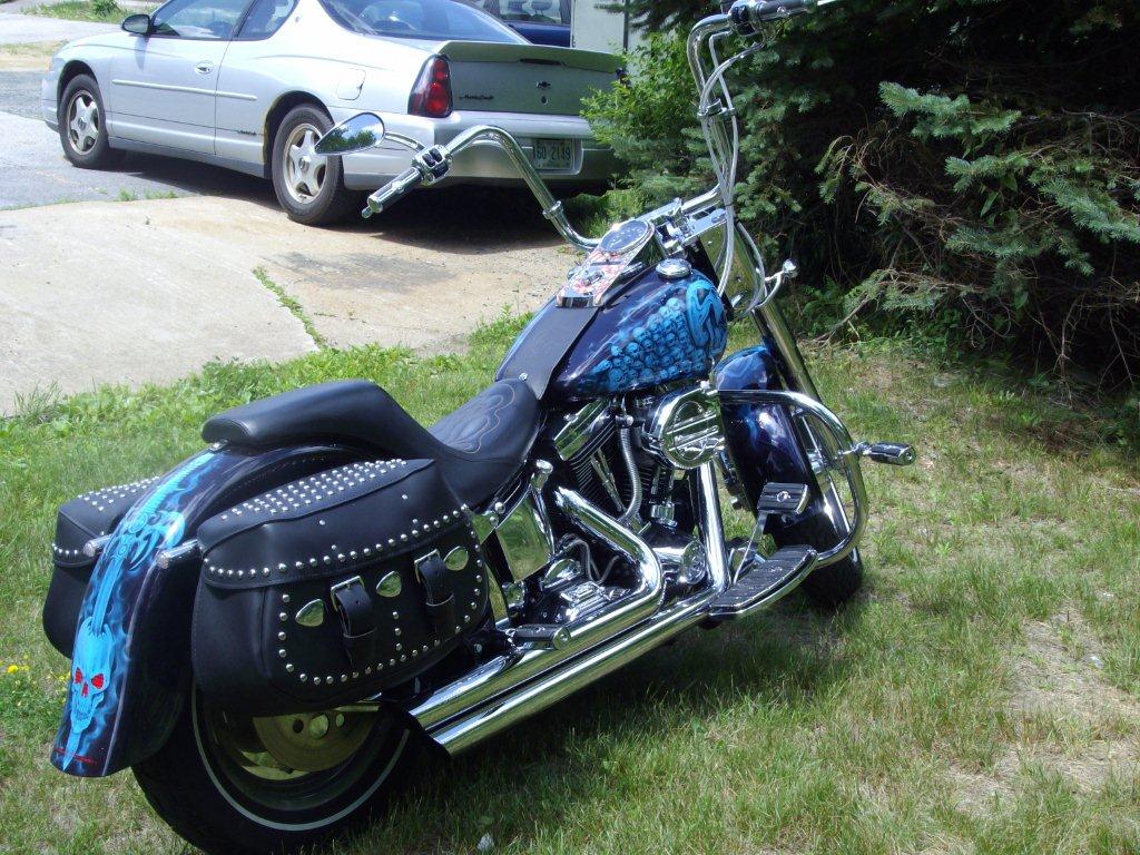 Custom motorcycle paint jobs by Bad Ass Paint